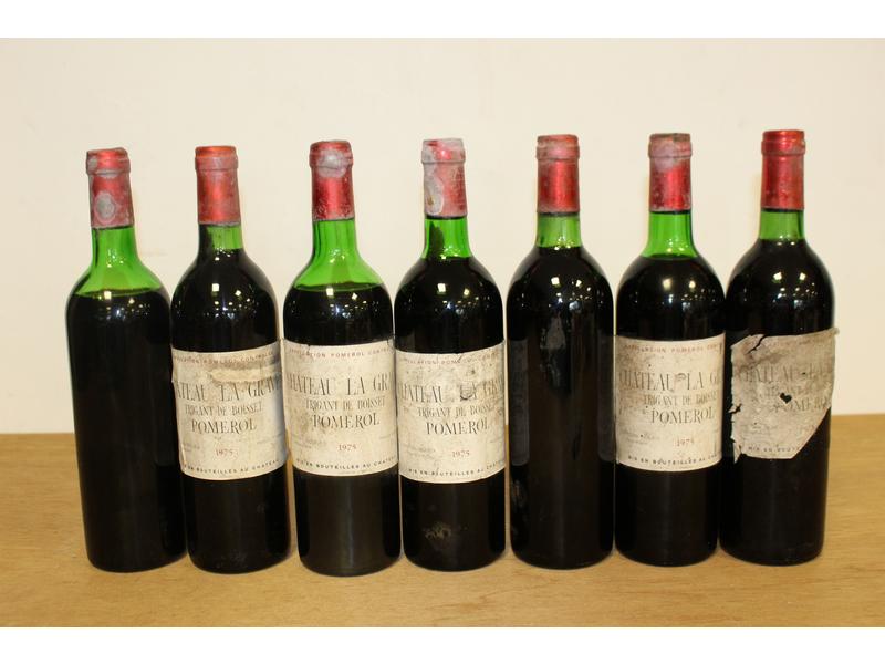 7 Blles CH. LA GRAVE TRIGANT DE BOISSET Pomerol...