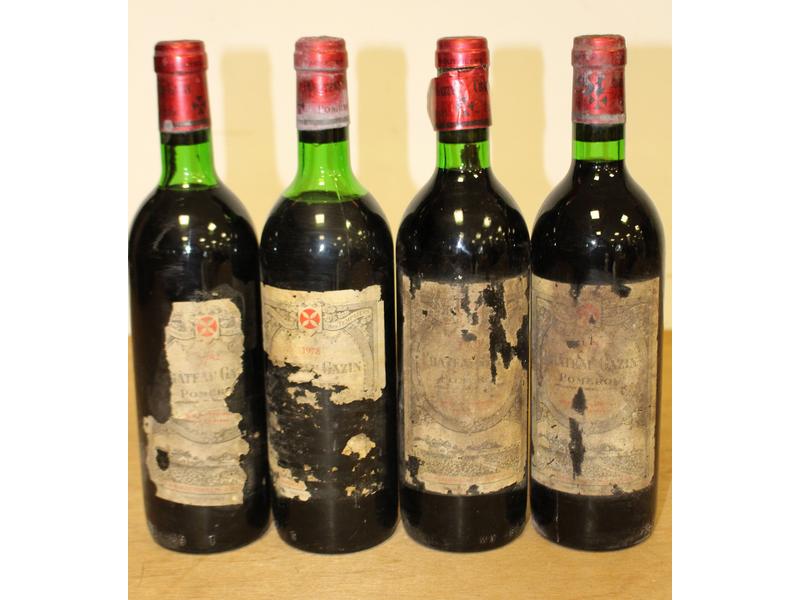 4 Blles CH. GAZIN Pomerol
