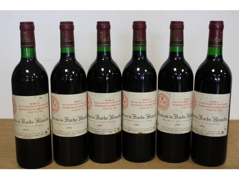 6 Blles CH. DE BARBE BLANCHE Lussac-Saint-Emilion...