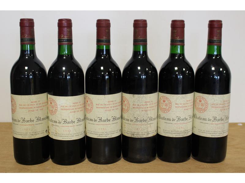 6 Blles CH. DE BARBE BLANCHE Lussac-Saint-Emilion...