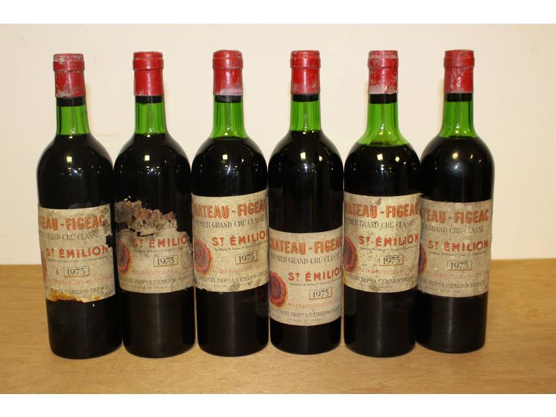 6 Blles CH. FIGEAC Saint-Emilion 1er GCC...