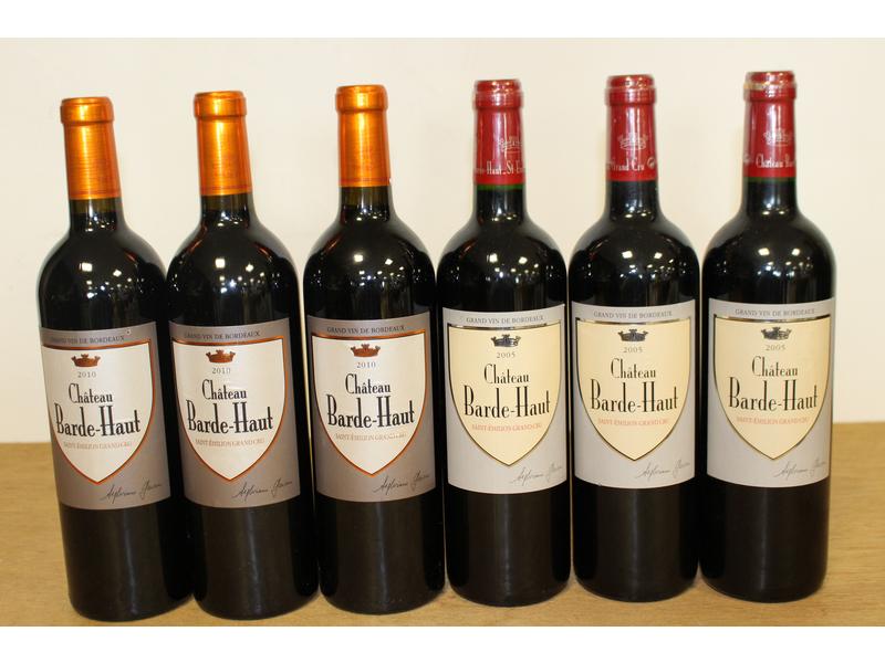 6 Blles CH. BARDE HAUT Saint Emilion GC