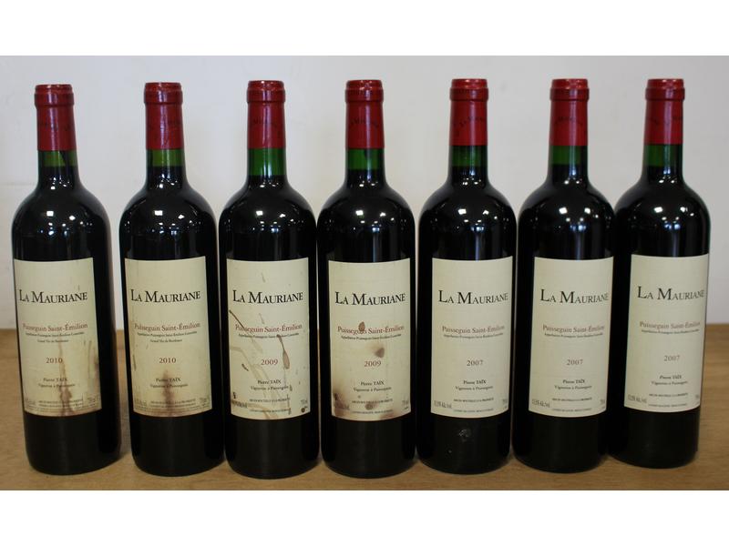 7 Blles LA MAURIANE Puisseguin Saint-Emi...