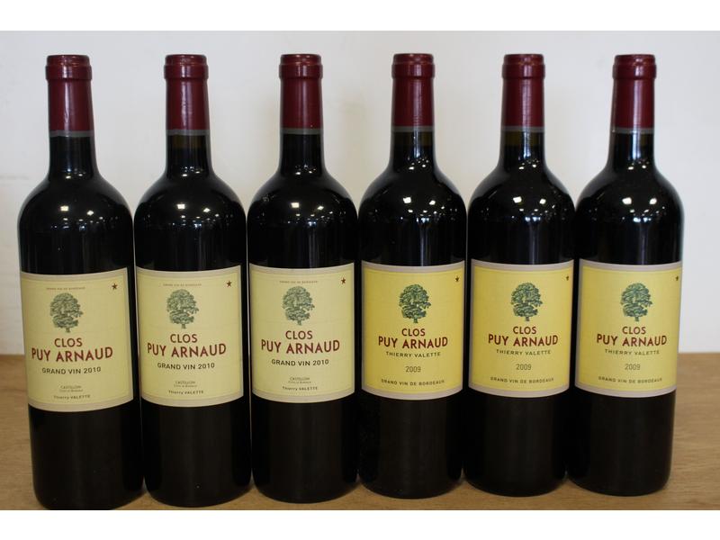 6 Blles CLOS PUY ARNAUD Castillon Côtes de...