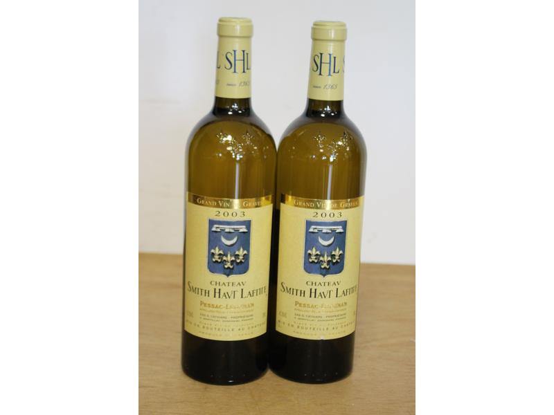2 Blles CH. SMITH HAUT LAFITTE Graves blanc...