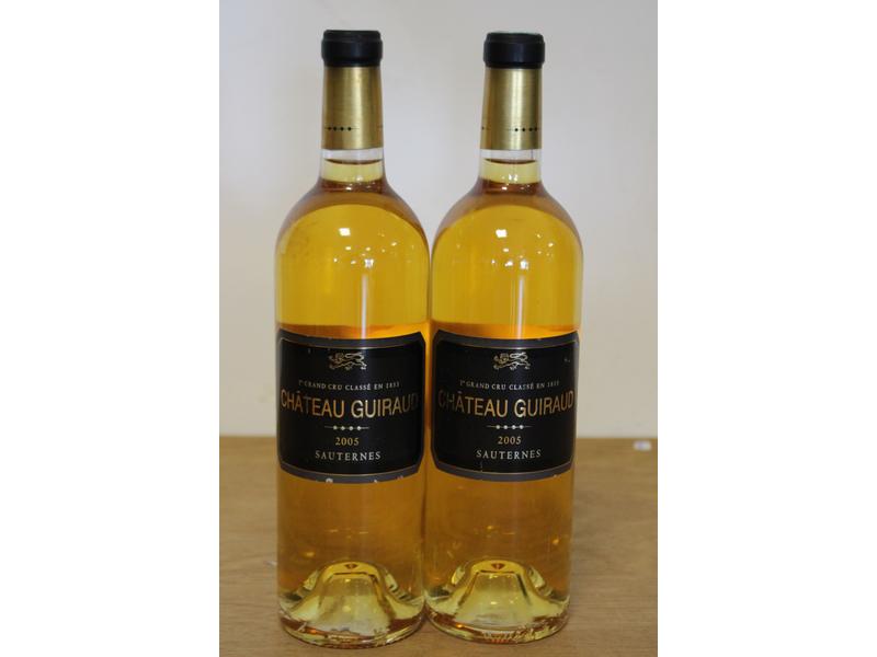 2 Blles CH. GUIRAUD Sauternes 1er GCC 20...