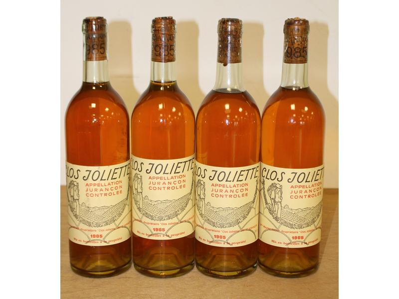 4 Blles CLOS JOLIETTE Jurançon 1985