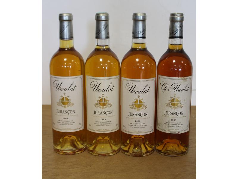 4 Blles JURANCON mise Clos Uroulat :