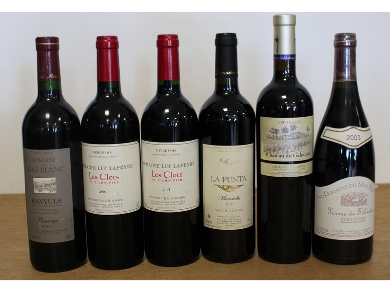 Lot de 6 blles comprenant: