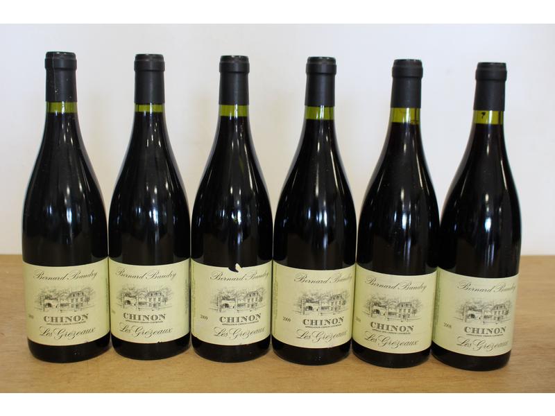 6 Blles CHINON "Les Grézeaux" mise B. Ba...