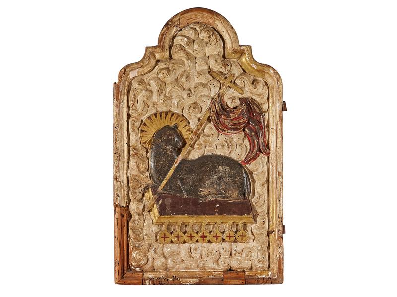 PORTE DE TABERNACLE à chapeau de gendarme...