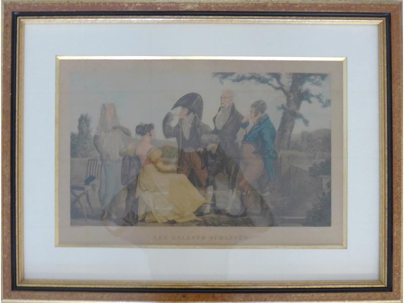 LITHOGRAPHIE en couleurs