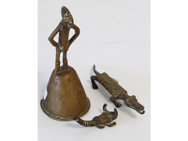 CROCODILE, SCORPION ET CLOCHETTE avec prise...