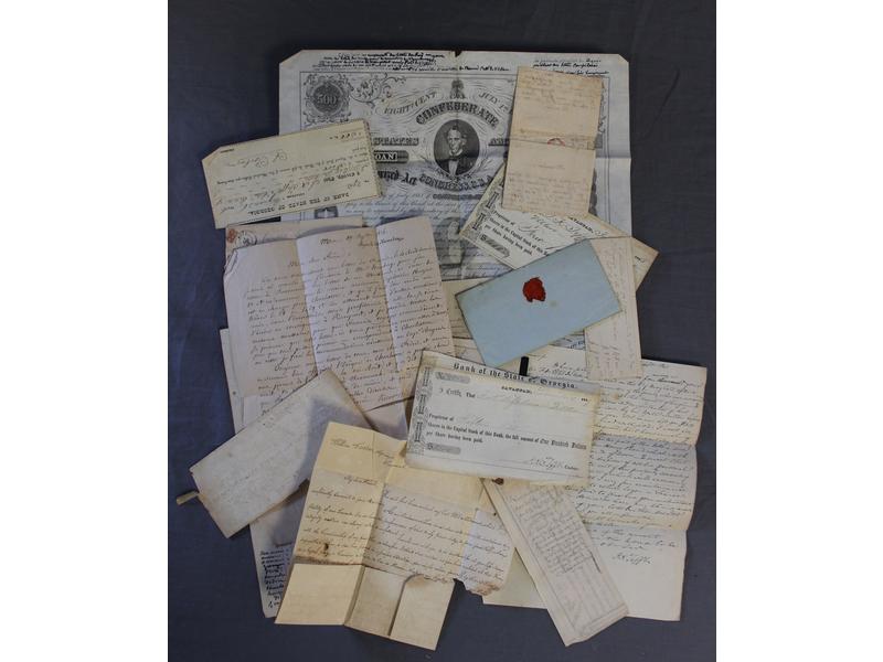 PETIT de MEURVILLE: Réunion de documents...