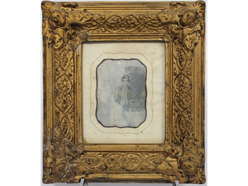 DAGUERREOTYPE représentant Marie ETCHEVERRY,...