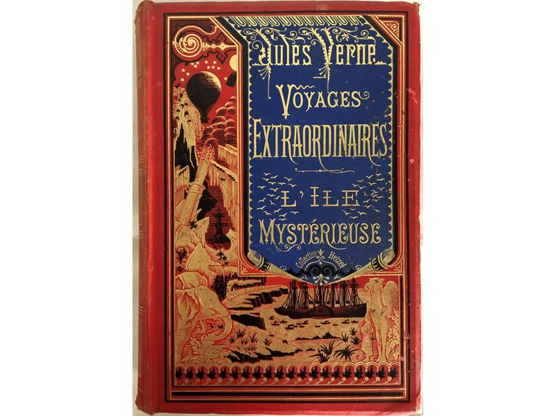 VERNE (J.): L'ile Mystérieuse. Hetzel, s.d....