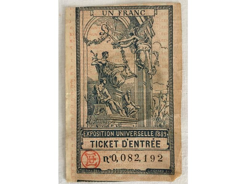 EXPOSITION UNIVERSELLE DE 1889
