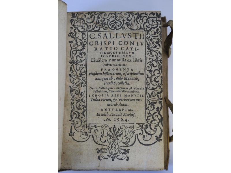 SALLUSTE: C. Sallustii. Crispi Conjuratio...