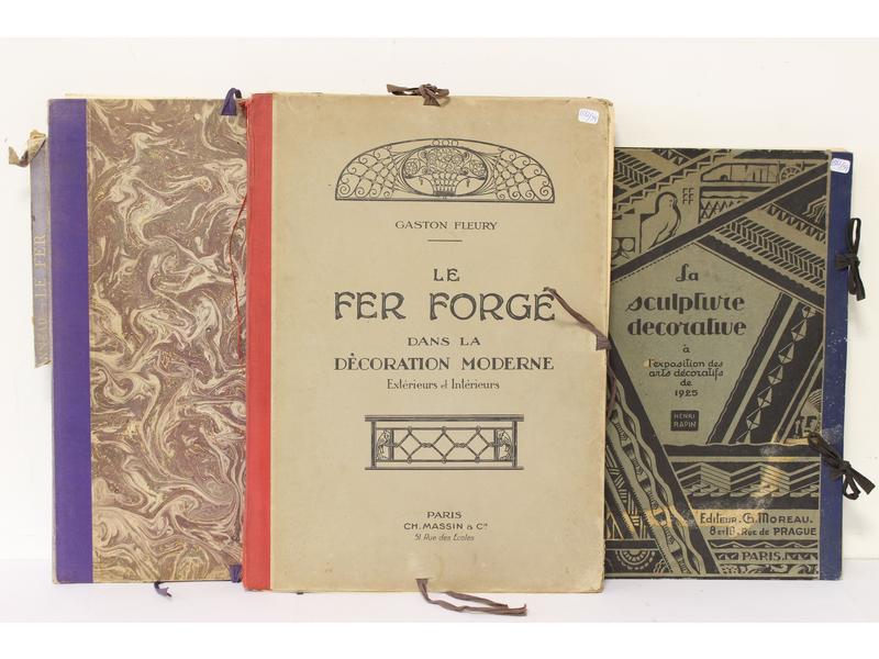 [ARTS DECORATIFS] - TROIS PORT-FOLIOS