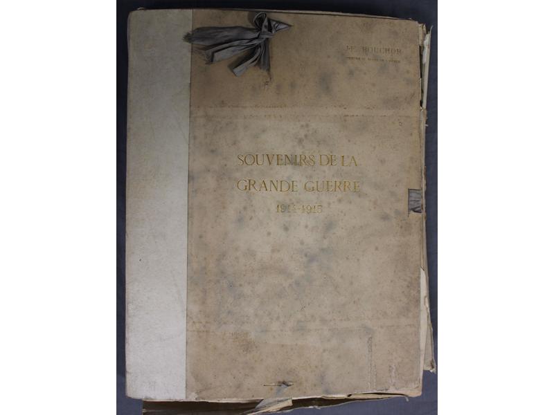 BOUCHOR: Souvenirs de la Grande Guerre. Renaissance...