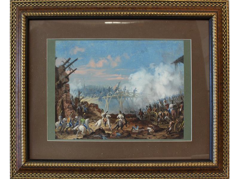 Napoléon sur le pont d'Arcole