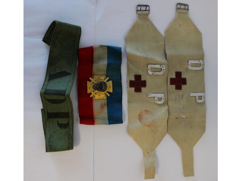 BRASSARD DES CROIX DE FEU, 1927-1936 avec...