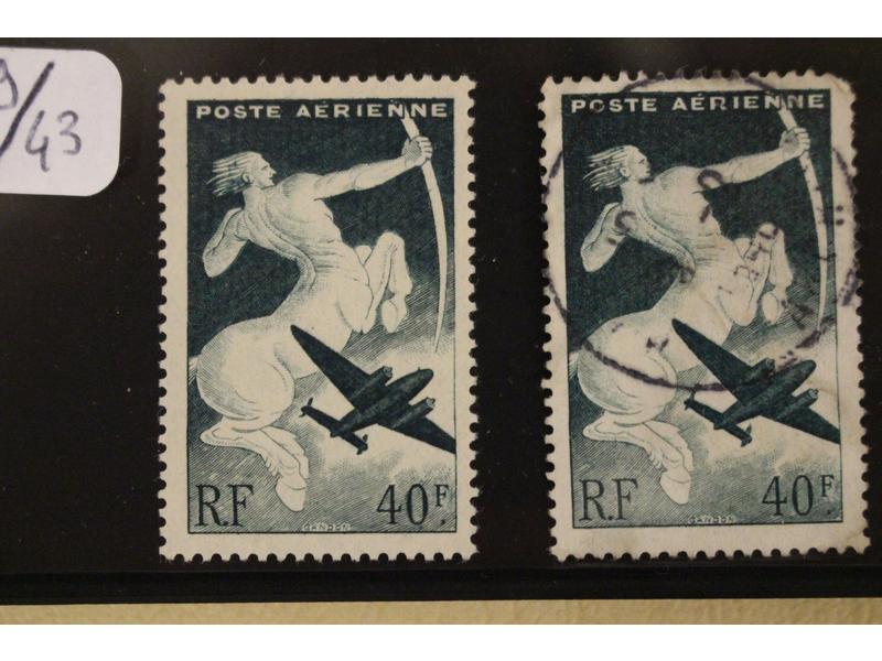 Poste aérienne n°16 à n° 19 chacun un neuf**...