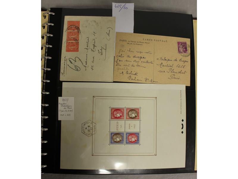 France 1 album timbres 1938 - 1959 la plupart...