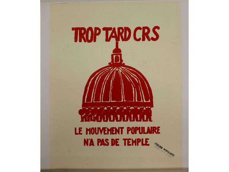 AFFICHE DE 1968