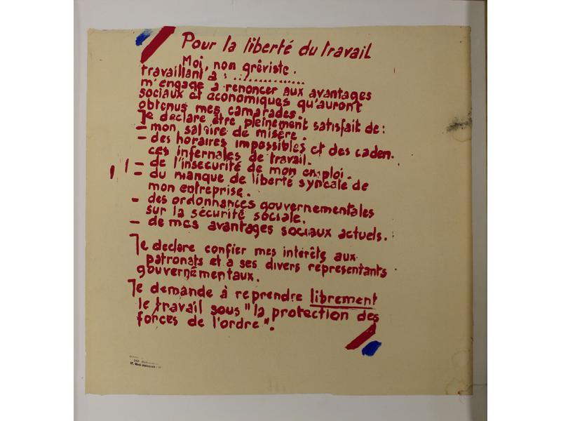 AFFICHE DE 1968