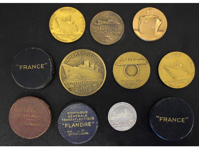 [COMPAGNIE GENERALE TRANSATLANTIQUE] - SIX...