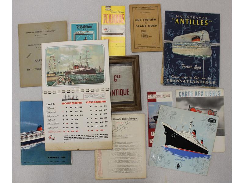[COMPAGNIE GENERALE TRANSATLANTIQUE] - ENSEMBLE...
