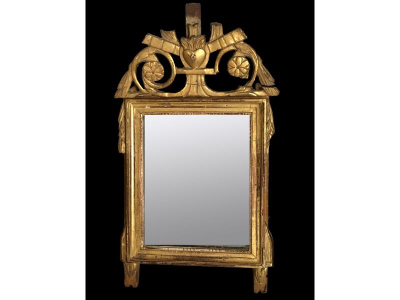 PETIT MIROIR rectangulaire au mercure dans...