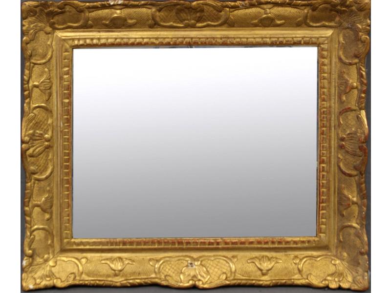 MIROIR rectangulaire biseauté dans un cadre...
