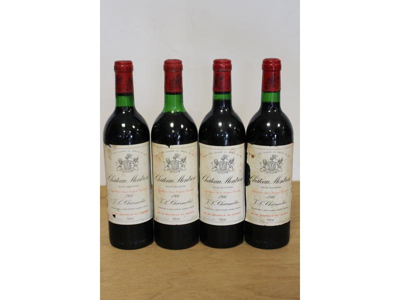 4 Blles CH. MONTROSE Saint-Estèphe GCC 1...