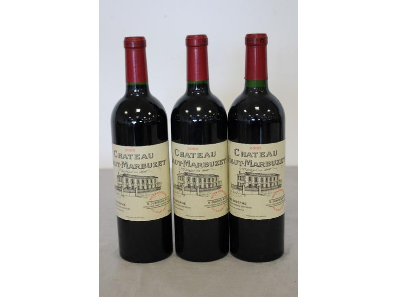 3 Blles CH. HAUT MARBUZET Saint-Estèphe ...