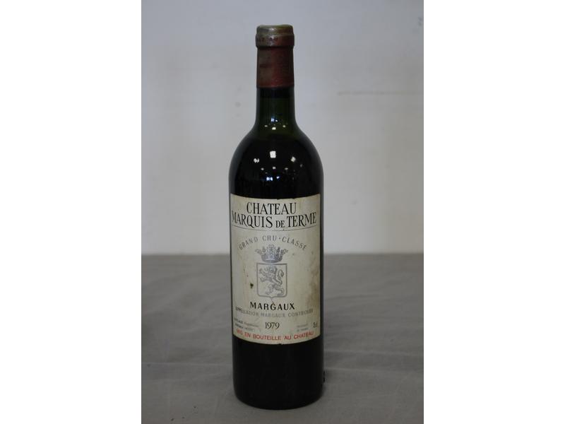 1 Blle CH. MARQUIS DE TERME Margaux GCC ...