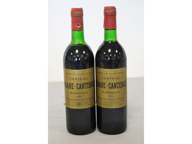 2 Blles CH. BRANE CANTENAC Margaux GCC 1...