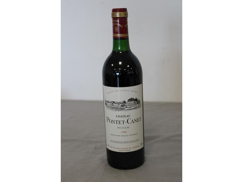1 Blle CH. PONTET CANET Pauillac GCC 198...