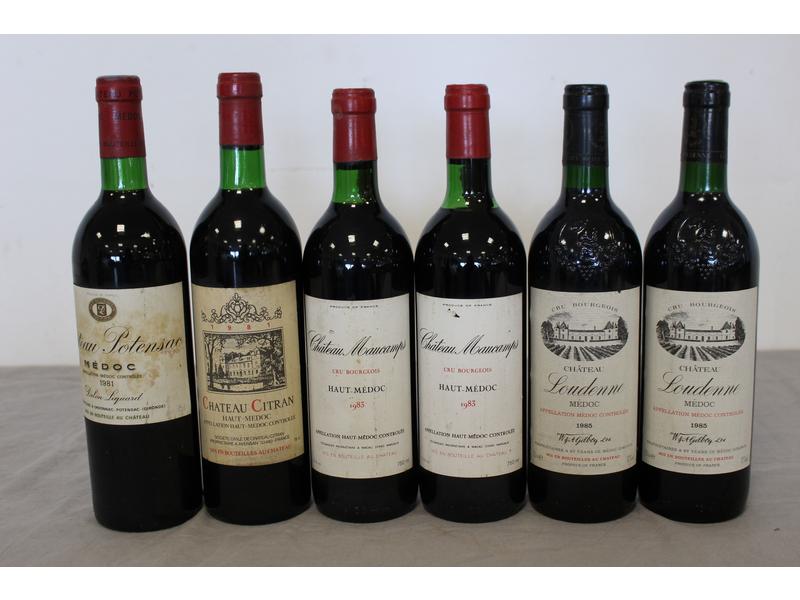 Lot de 6 blles comprenant :