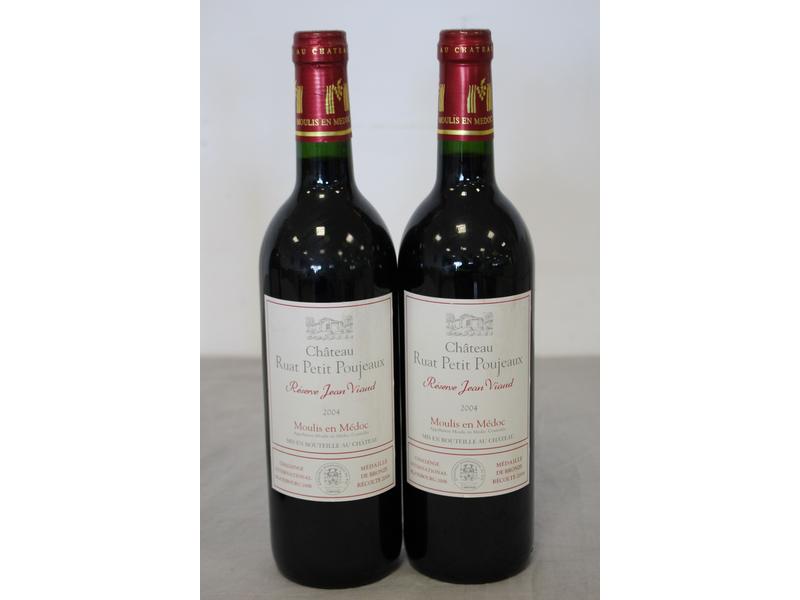 2 Blles CH.  RUAT PETIT POUJEAUX Moulis ...