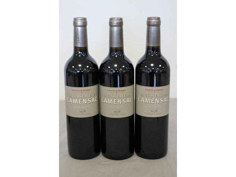 3 Blles LA CLOSERIE DE CAMENSAC Haut Médoc...