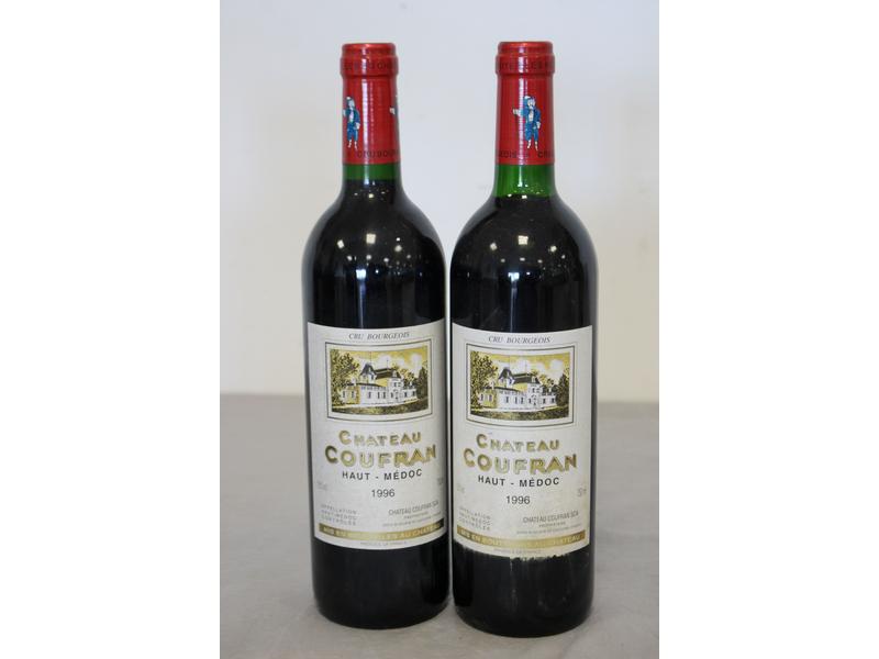 2 Blles CH. COUFRAN Haut-Médoc CB 1996