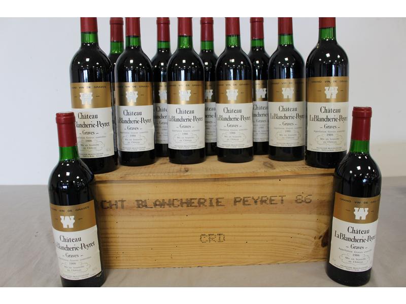 12 Blles CH. LA BLANCHERIE PEYRET Graves...