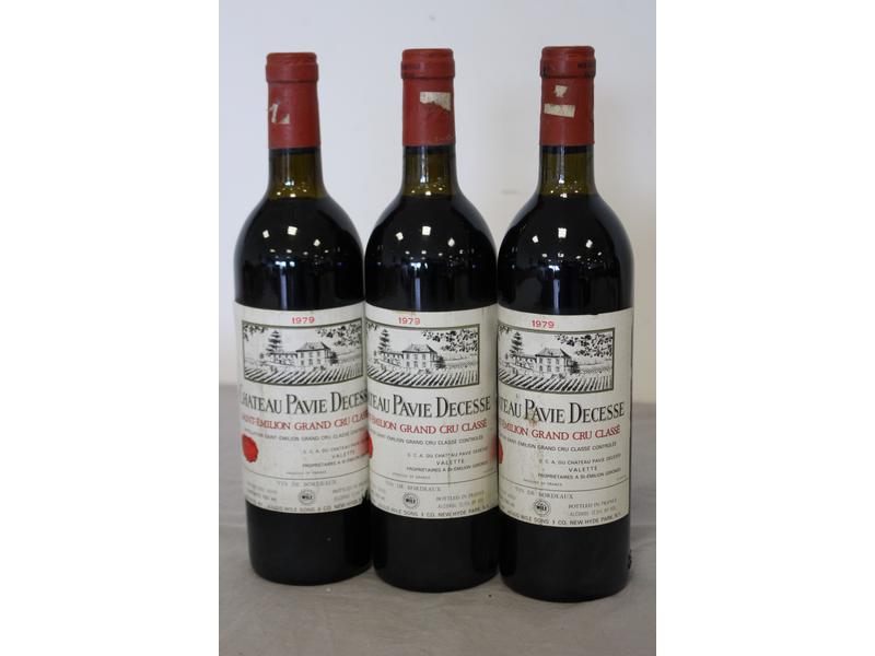 3 Blles CH. PAVIE DECESSE Saint-Emilion GCC...