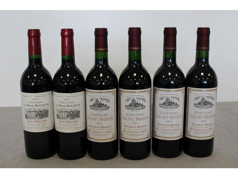 Lot de 6 blles comprenant :