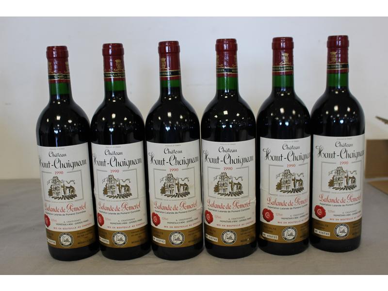 6 Blles CH. HAUT CHAIGNEAU Lalande de Pomerol...