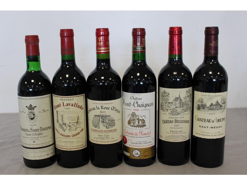 Lot de 6 blles comprenant :