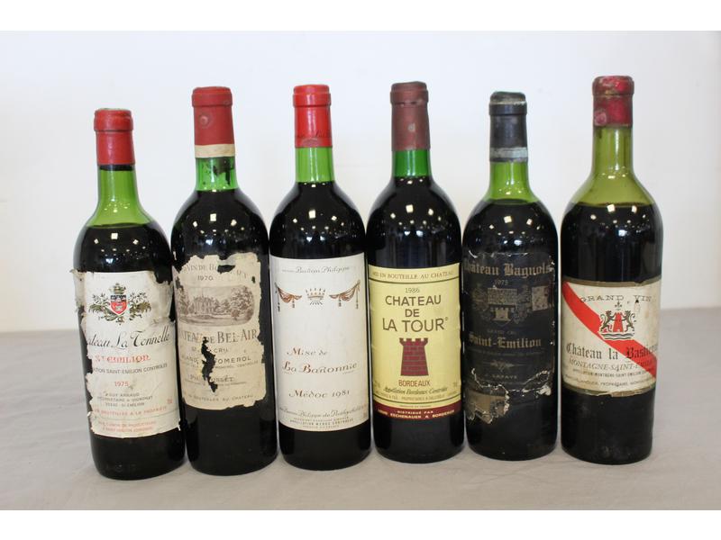 Lot de 6 blles comprenant :