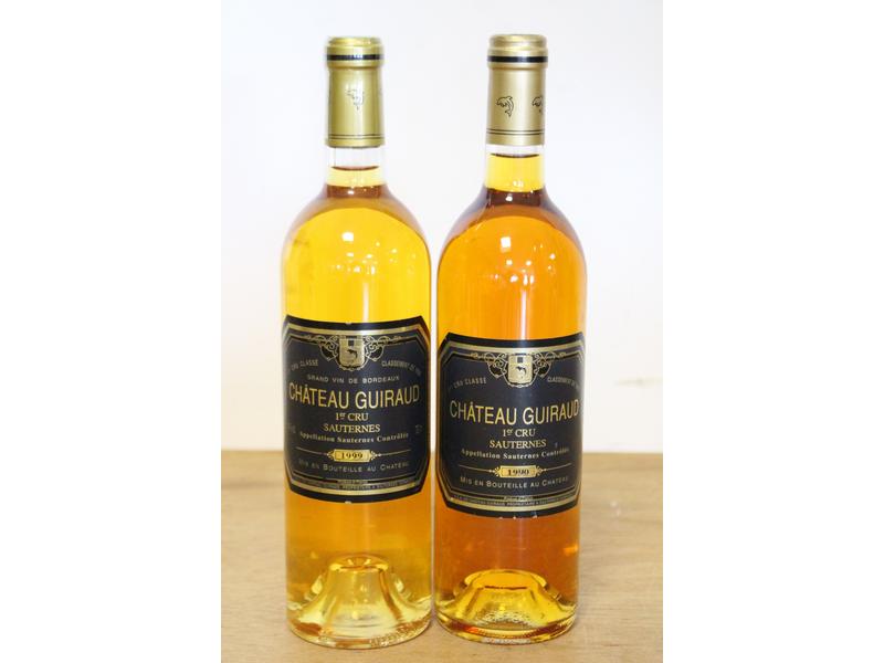 2 Blles CH. GUIRAUD Sauternes 1er GCC